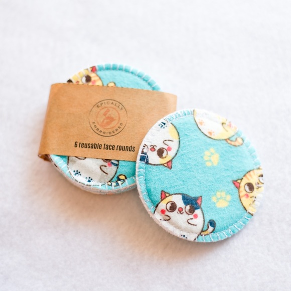 Epically Embroidered Other - Reusable face pads